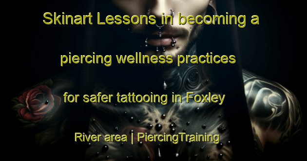 Skinart Lessons in becoming a piercing wellness practices for safer tattooing in Foxley River area | PiercingTraining | PiercingClasses | SkinartTraining-Canada